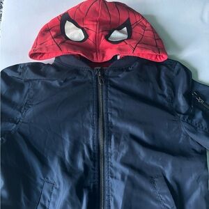 Used H&M boys Spider-Man jacket size 6-8Y
